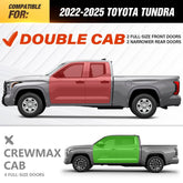 Side Step for Pickup Truck Compatible with 2022-2025 Toyota Tundra Double/Extended Cab - Yzona